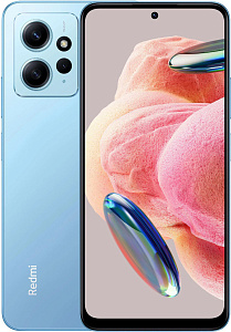 Смартфон Xiaomi Redmi Note 12 4G NFC 6/128GB (RU/A) (Голубой, 6 ГБ, 128 ГБ, RU, Dual nanoSim, Без Rustore)