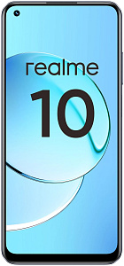Смартфон Realme 10 8/256GB (Чёрный, 256 ГБ, 8 ГБ, Dual nanoSim, Global, Без Rustore)