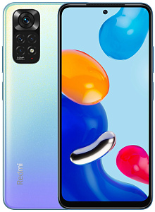 Смартфон Xiaomi Redmi Note 11 6/128GB NFC Global (6 ГБ, 128 ГБ, Голубой, Global, Dual nanoSim, Без Rustore)