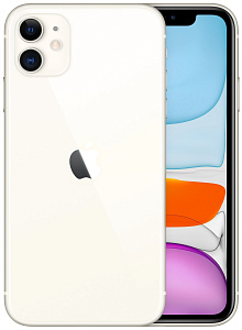Смартфон Apple iPhone 11 128GB (128 ГБ, Белый, 4 ГБ, Global, nanoSim+eSim, Без Rustore)