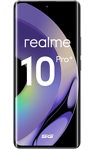Смартфон Realme 10 Pro Plus 5G 8/128GB (Чёрный, 128 ГБ, 8 ГБ, Global, Dual nanoSim, Без Rustore)