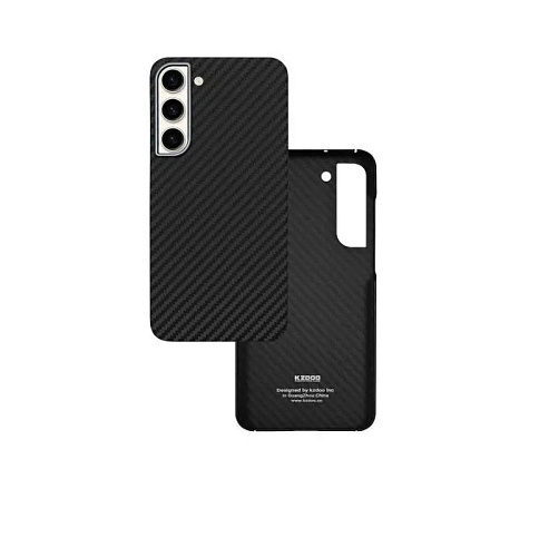 Чехол карбоновый KZDOO Keivlar для Galaxy S24 (Черный)