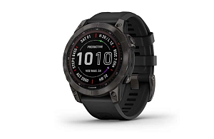Умные часы Garmin Fenix 7 Sapphire Solar (Чёрный)