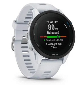 Умные часы Garmin Forerunner 255 Music Wi-Fi (Белый)