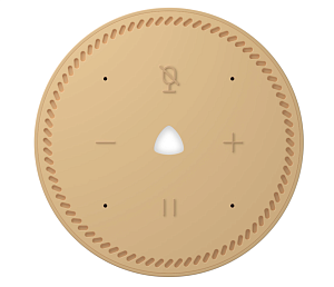 Умная колонка Яндекс.Станция Лайт (Бежевый)