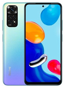 Смартфон Xiaomi Redmi Note 11 4/128GB NFC (RU/A) (4 ГБ, 128 ГБ, Голубой, RU, Dual nanoSim, Без Rustore)