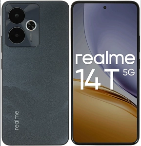 Смартфон Realme 14T (Чёрный, 12 ГБ, 256 ГБ, Global, Dual nanoSim, Без Rustore)