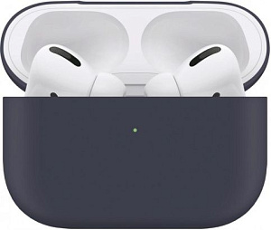 Чехол силиконовый для AirPods Pro (Синий)