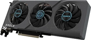 Видеокарта Gigabyte GeForce RTX 4060 8192Mb, Eagle OC 8Gb (GV-N4060EAGLE OC-8GD) 2xHDMI, 2xDP, Ret (Чёрный)
