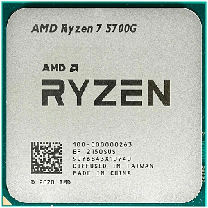 Процессор AMD Ryzen 7 5700G AM4 OEM (Серебристый)