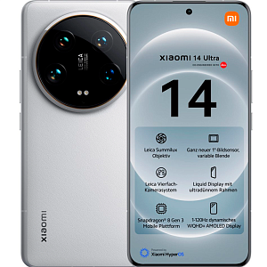 Смартфон Xiaomi 14 Ultra 12/256Gb CN (Белый, 12 ГБ, 256 ГБ, Dual nanoSim, Китай, Без Rustore)