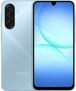 Смартфон Samsung Galaxy A17 (6 ГБ, 128 ГБ, Голубой, 4G, Dual nanoSim, Global, Без Rustore)