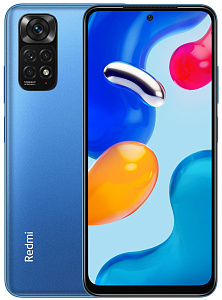 Смартфон Xiaomi Redmi Note 11S 6/128GB (RU/A) (Синий, 128 ГБ, 6 ГБ, RU, Dual nanoSim, Без Rustore)