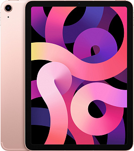 Планшет Apple iPad Air (2020) 64GB Wi-Fi + Cellular Global (Wi‑Fi + Cellular, 64 ГБ, Розовое золото, 4 ГБ, Global, Без Rustore)