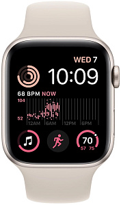 Умные часы Apple Watch SE Gen 2 40мм (2022) (40mm, Сияющая звезда S/M, S/M)