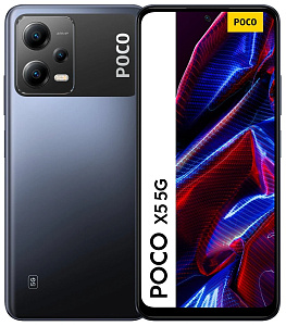 Смартфон Xiaomi POCO X5 5G 6/128GB Global (Чёрный, 6 ГБ, 128 ГБ, Global, Dual nanoSim, Без Rustore)