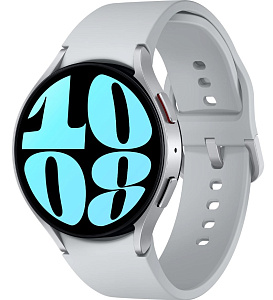 Умные часы Samsung Galaxy Watch 6 44мм LTE (Серебристый)