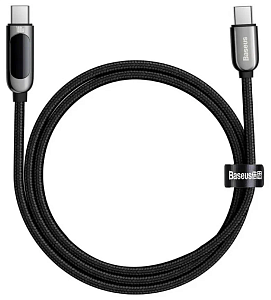 Кабель Baseus Dynamic Series Fast Charging Data Cable Type-C to Type-C 100W 1m (Чёрный)