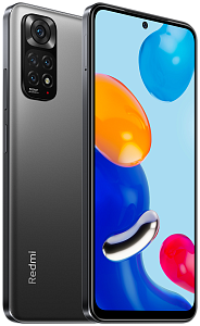 Смартфон Xiaomi Redmi Note 11 6/128GB NFC Global (6 ГБ, 128 ГБ, Серый, Global, Dual nanoSim, Без Rustore)