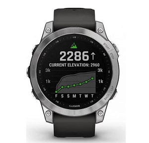 Умные часы Garmin Fenix 7 Sapphire Solar (Серый)