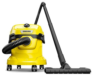 Хозяйственный пылесос Karcher WD 2 PLUS V-12/4/18/C (Жёлтый)