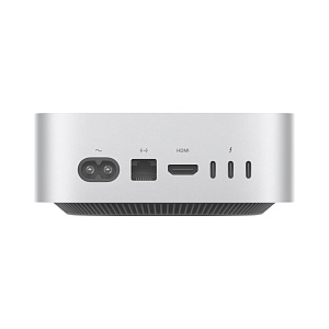Настольный компьютер Apple Mac mini 2024 (M4 10-Core, GPU 10-Core, 16GB, 512GB) (Серебристый, 16 ГБ, 512 ГБ, MU9E3)