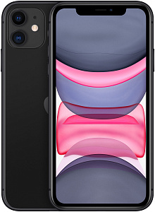Смартфон Apple iPhone 11 128GB (RU/A) (Чёрный, 128 ГБ, 4 ГБ, RU, nanoSim+eSim, Без Rustore)