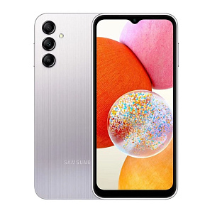 Смартфон Samsung Galaxy A14 5G 6/128GB (6 ГБ, 128 ГБ, Серебристый, Global, Dual nanoSim, Без Rustore)