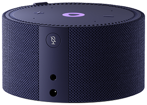 Умная колонка Яндекс Новая Станция Мини (без часов) (Синий)