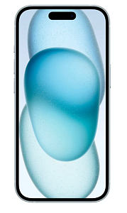 Смартфон Apple iPhone 15 128GB DualSim (Синий, 6 ГБ, 128 ГБ, Китай, Dual nanoSim, Без Rustore)