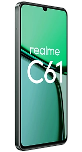 Смартфон Realme C61 6/128GB (Зелёный, 6 ГБ, 128 ГБ, Dual nanoSim, Global, Без Rustore)