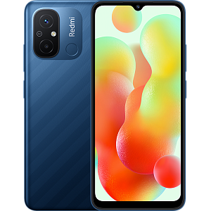 Смартфон Xiaomi Redmi 12C 4/128GB RU/A (4 ГБ, 128 ГБ, Синий, RU, Dual nanoSim, Без Rustore)