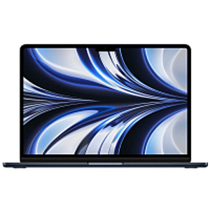 Ноутбук Apple MacBook Air 13 2022 (M2 8-Core, GPU 10-Core, 8GB, 512GB) (Тёмная ночь, MLY43, 8 ГБ, 512 ГБ)