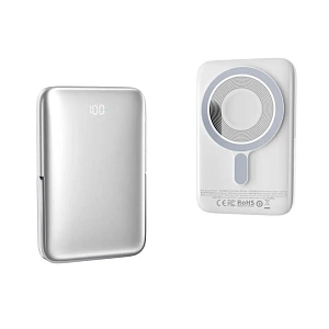 Внешний аккумулятор WIWU Elite Series Magsafe Wi-P018 10000 mAh (Белый)