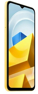 Смартфон Xiaomi POCO M5 4/128GB (Жёлтый, 128 ГБ, 4 ГБ, Global, Dual nanoSim, Без Rustore)