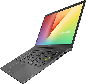 Ноутбук ASUS VivoBook F413EA-EB228T (Intel Core i5 1135G7 2400MHz/14"/1920x1080/8GB/512GB SSD/Intel Iris Xe Graphics/Windows 10 Домашняя 64) (RU/A) (Чёрный, 8 ГБ, 512 ГБ, RU)