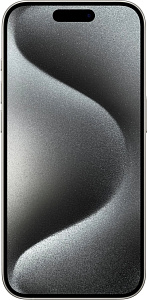 Смартфон Apple iPhone 15 Pro 128GB nanoSim+eSim (Титановый белый, 128 ГБ, 8 ГБ, Global, nanoSim+eSim, Уценка)