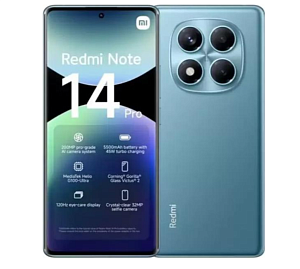 Смартфон Xiaomi Redmi Note 14 Pro 4G 12/512GB (Синий, 12 ГБ, 512 ГБ, Global, nanoSim+eSim, Без Rustore)