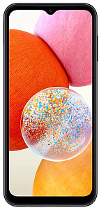 Смартфон Samsung Galaxy A14 4/64 GB (4 ГБ, 64 ГБ, Чёрный, Dual nanoSim, Global, Без Rustore)