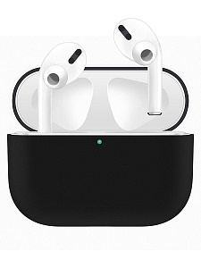 Чехол силиконовый для AirPods Pro (Бордовый)