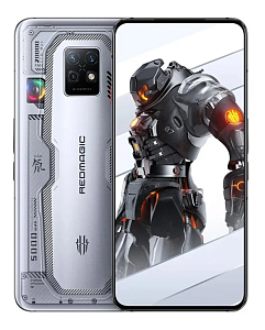 Смартфон Nubia RedMagic 7S Pro 12/256GB Global (Серебристый, 256 ГБ, 12 ГБ, Global, Dual nanoSim, Без Rustore)