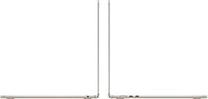 Ноутбук Apple MacBook Air 15 2024 (M3 8-Core, GPU 10-Core, 8GB, 256GB) (8 ГБ, 256 ГБ, MRYR3, Сияющая звезда)