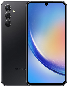 Смартфон Samsung Galaxy A34 5G 6/128GB (6 ГБ, 128 ГБ, Чёрный, Dual nanoSim, Global, Без Rustore)