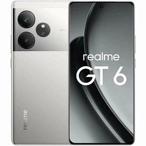 Смартфон Realme GT6 16/512GB (Серебристый, 16 ГБ, 512 ГБ, Global, Dual nanoSim, Без Rustore)