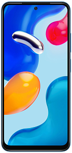 Смартфон Xiaomi Redmi Note 11S 6/128GB (RU/A) (Синий, 128 ГБ, 6 ГБ, RU, Dual nanoSim, Без Rustore)