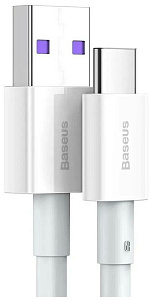 Кабель Baseus Superior Series Fast Charging Data Cable USB to Type-C 66W 2m (Белый)