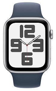 Умные часы Apple Watch SE 40мм (2024) (40mm, Серебристый, S/M, Уценка)