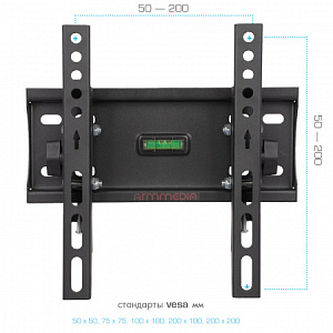 Кронштейн для телевизоров ARMMEDIA Plasma-6 (Черный)