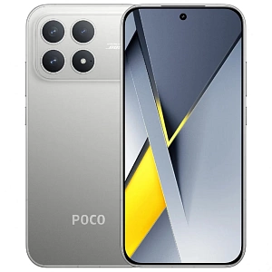Смартфон Xiaomi POCO F8 Pro (Серебристый, 12 ГБ, 512 ГБ, Dual nanoSim, Global, Без Rustore)
