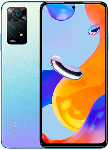 Смартфон Xiaomi Redmi Note 11 Pro 4G 8/128GB (Синий, 8 ГБ, 128 ГБ, Global, Dual nanoSim, Без Rustore)